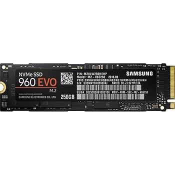 Amazon.com: Samsung 960 EVO Series - 250GB PCIe NVMe - M.2